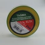 Taśma elektroizolucjąca niepalna z PCV 19m x 0,13mm x 20m Żółto-zielona [Elta]