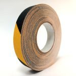 Taśma antypoślizgowa żółto-czarna 25mm