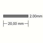 Uszczelka komórkowa 20x2mm
