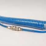 Wąż spiralny poliuretanowy 12mm x 8mm - 5m