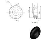 Zaślepka fi 14,9mm 11321 - obrazek 2