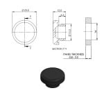 Zaślepka fi 14mm 16232 - obrazek 2