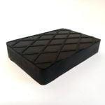 Klocek gumowy podnośnika 120x80x20